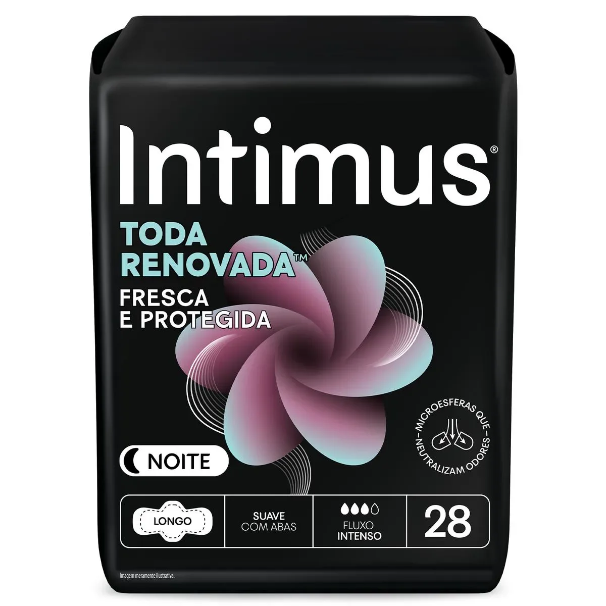 ABS DIA/NOITE ULTRA FINO INTIMUS C/28