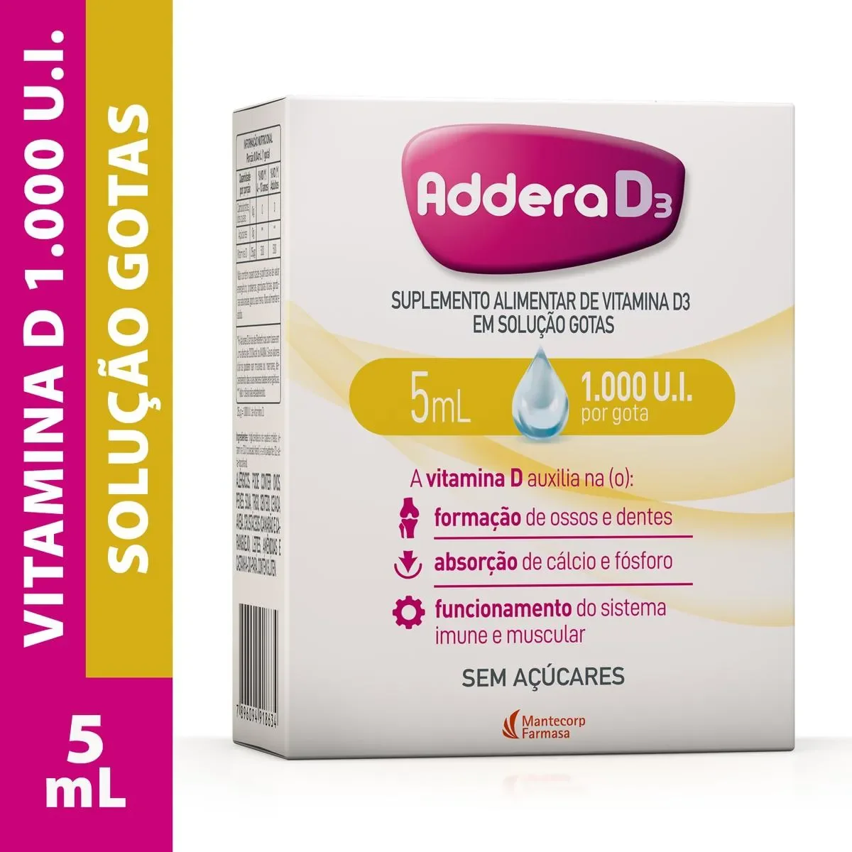 ADDERA D3 1000UI GTS FR 5ML