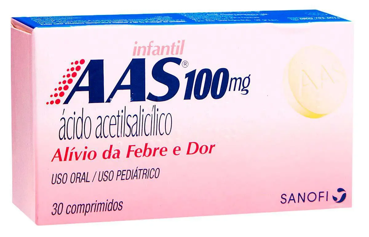 AAS 100MG 30TAB HYP