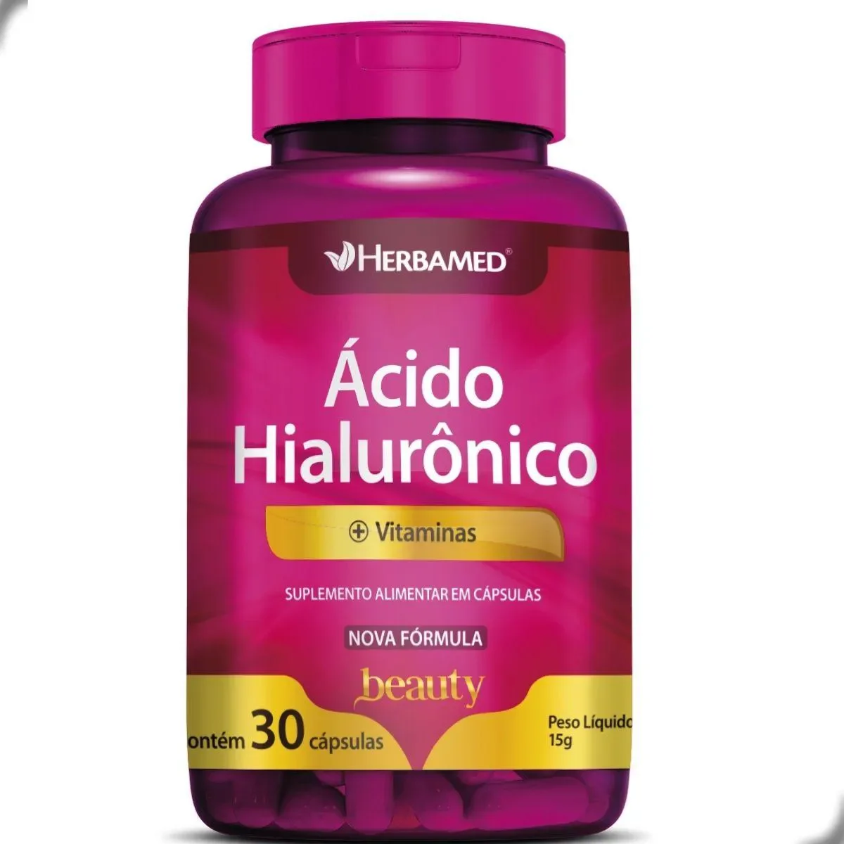 ACIDO HIALURONICO+VITAMINAS 80MG C/30 CAPS (HERBA)